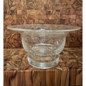 Southern Living at Home Glass Footed  Tiny Bubbles Bowl